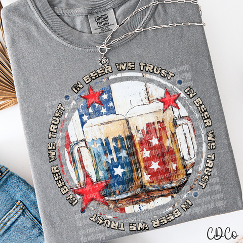 In Beer We Trust 6135 DTF
