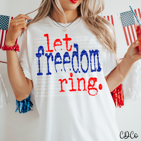 Let Freedom Ring Type 6210 DTF