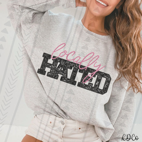 Locally Hated Faux Embroidery Sequin 2343 DTF