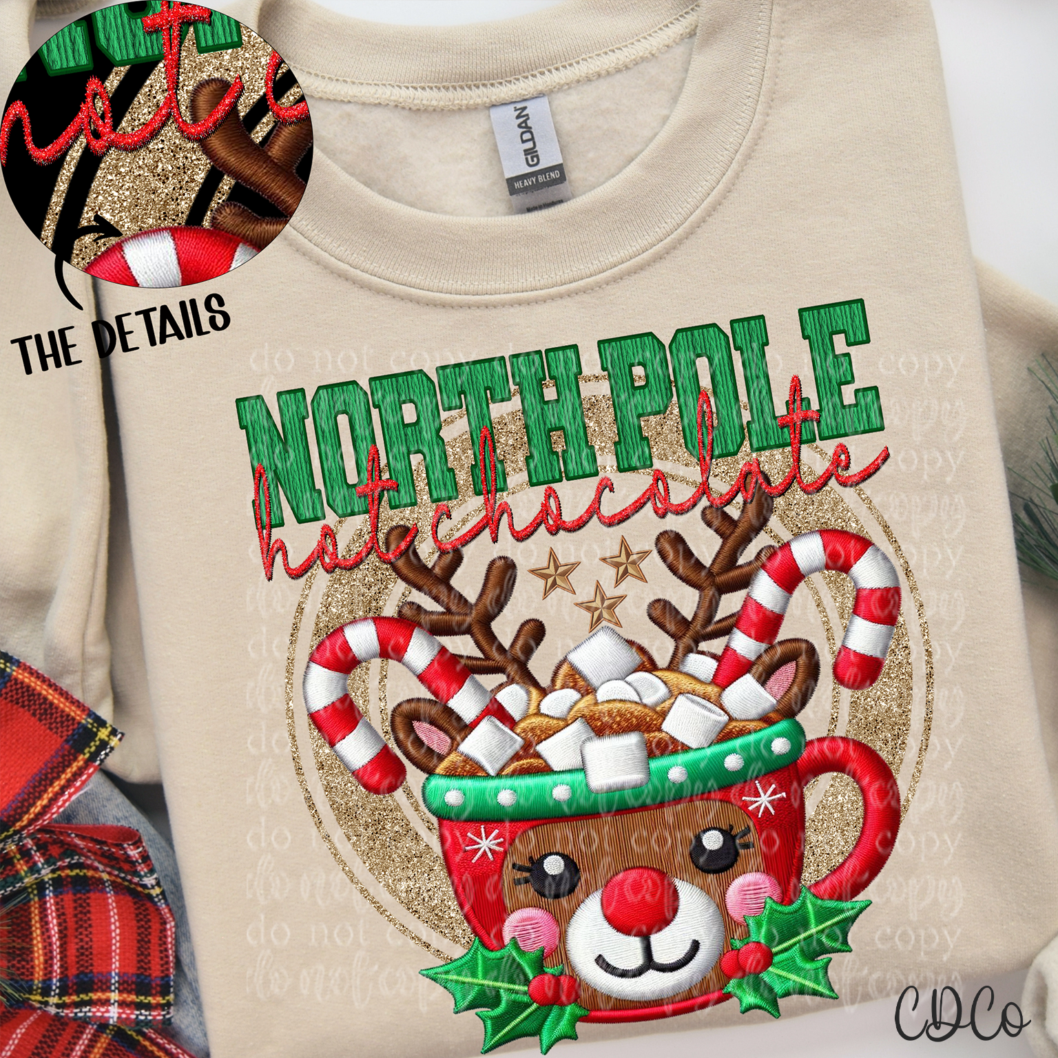North Pole Hot Chocolate 3249 DTF