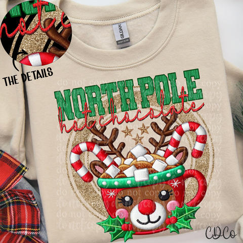 North Pole Hot Chocolate 3249 DTF