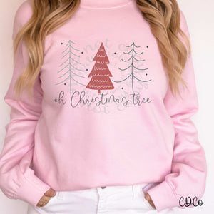 Oh Christmas Tree Trio Simple DTF