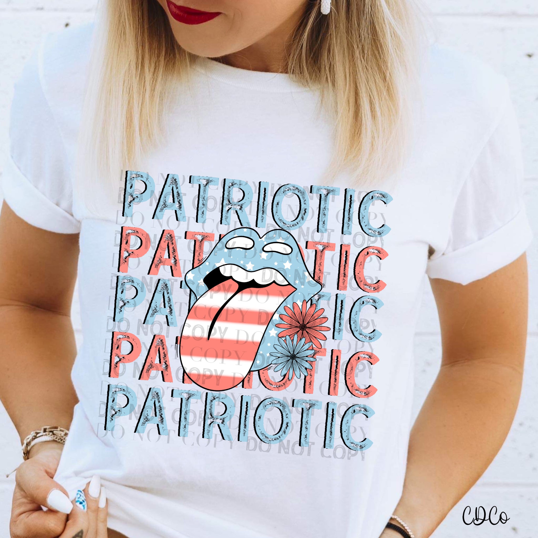 Patriotic Stacked DTF