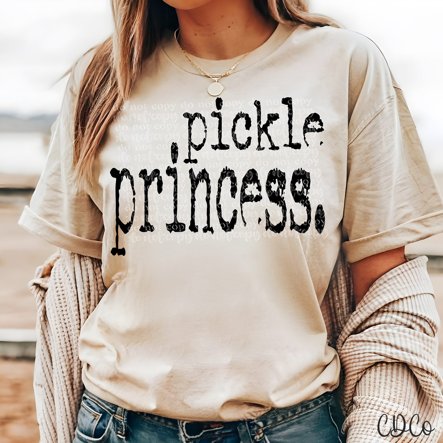 Pickle Princess Typo 3957 DTF