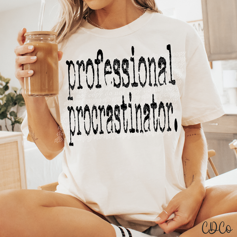 Professional Procrastinator 3958 DTF