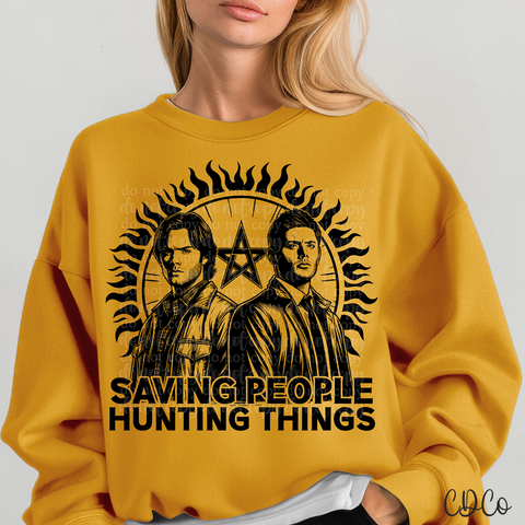 Saving People Hunting Things DTF