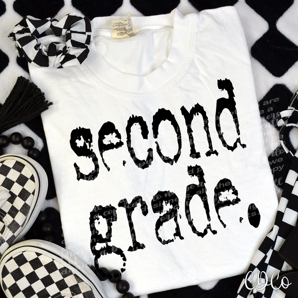 Grade School Typography DTF