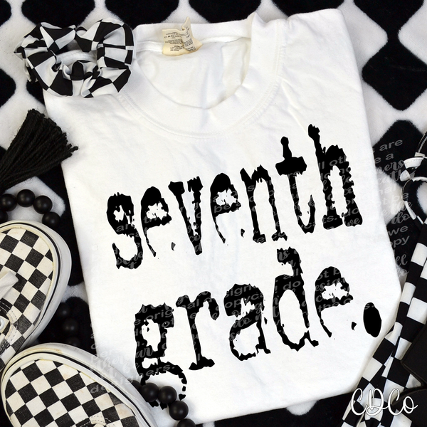 Grade School Typography DTF
