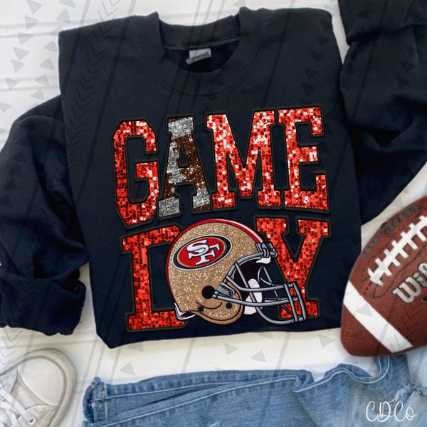 Game Day Faux Football Teams DTF 2 of 2