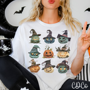 Spooky Jack O Lanterns Halloween 6787 DTF