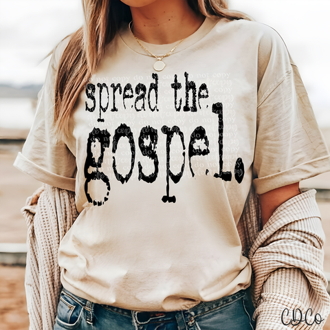 Spread The Gospel 3950 DTF