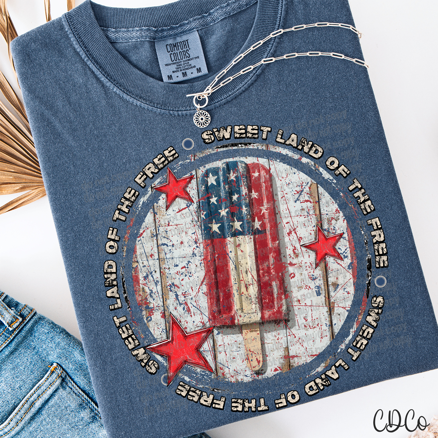 Sweet Land Of The Free 6129 DTF