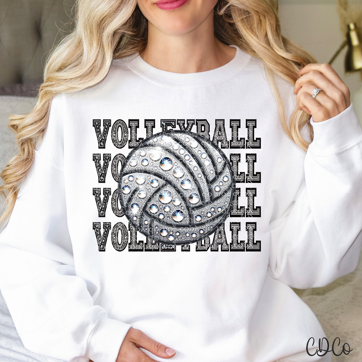 Volleyball Repeat Words DTF