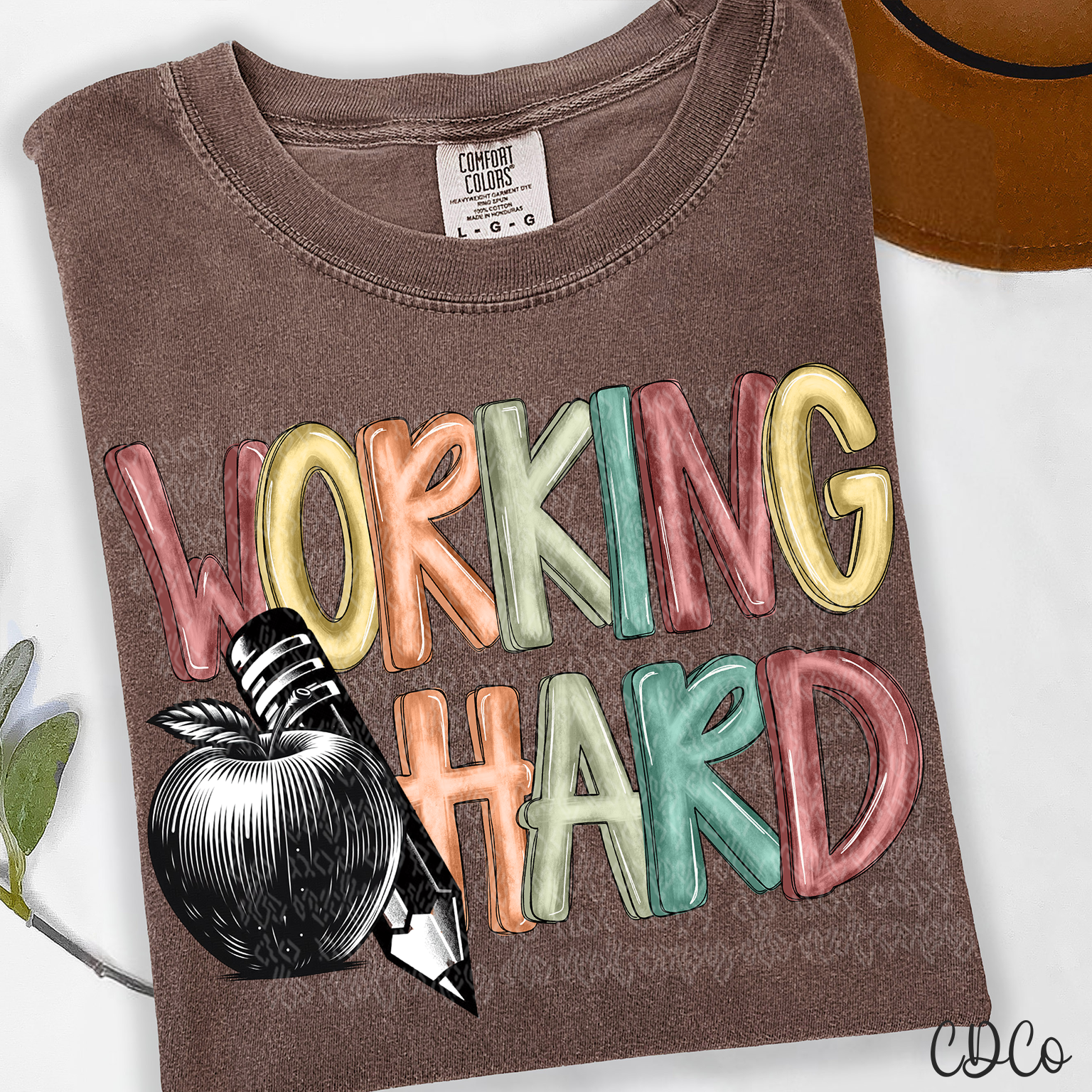 Working Hard Teacher 3965 DTF