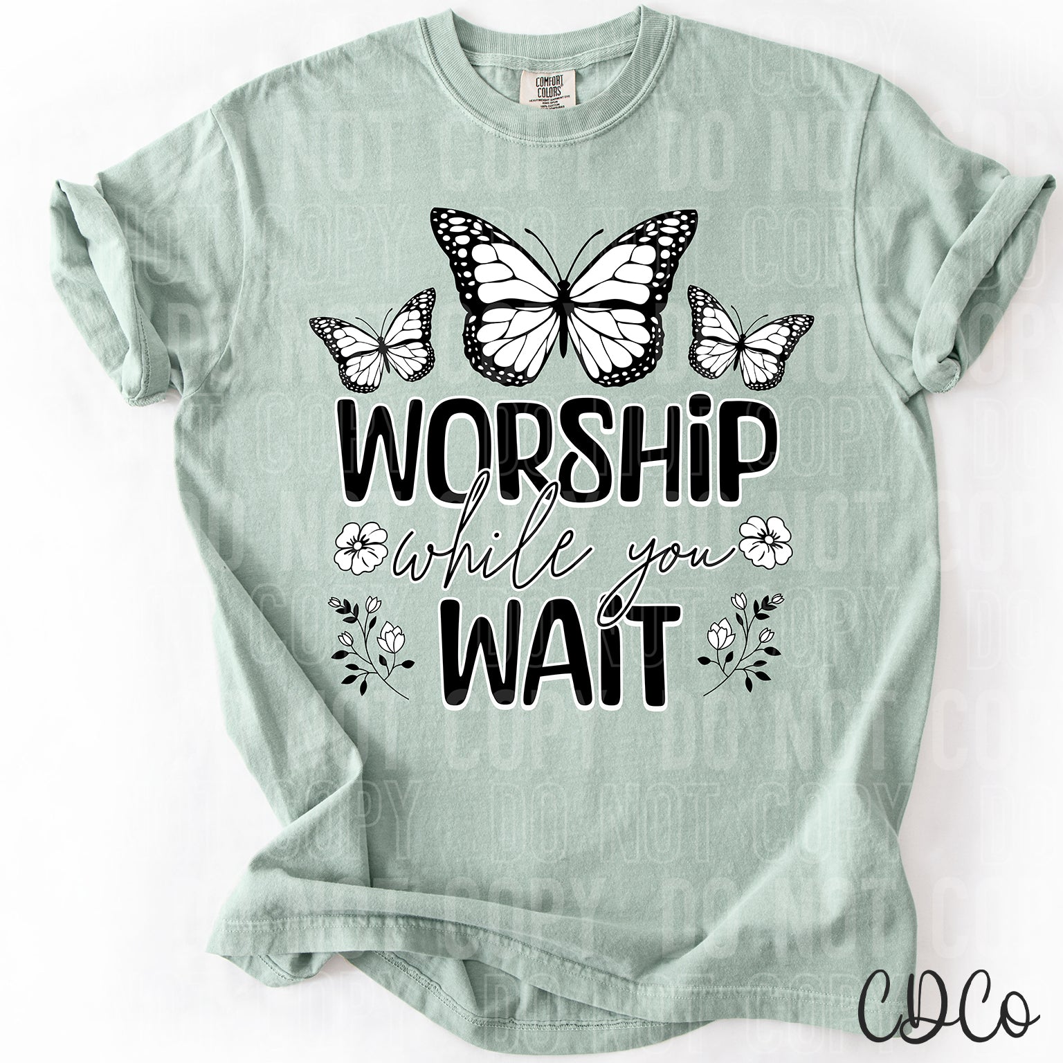 Worship While You Wait 3721 DTF