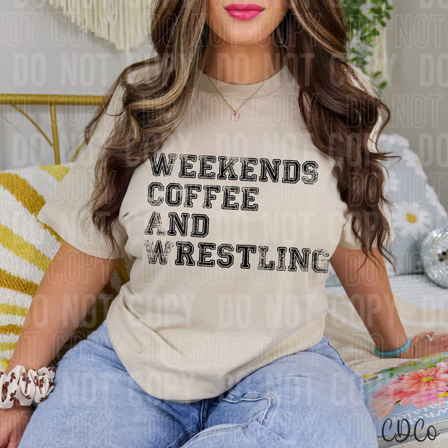 Weekends Coffee and Wrestling 3536 DTF