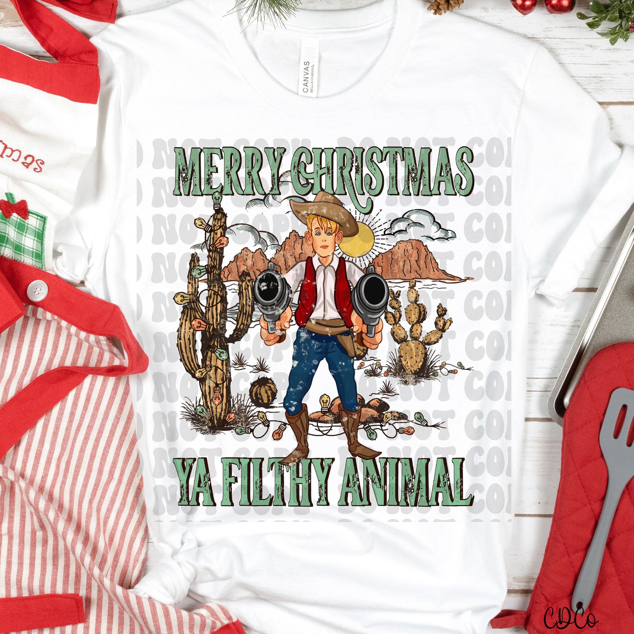 Ya Filthy Animal Western DTF