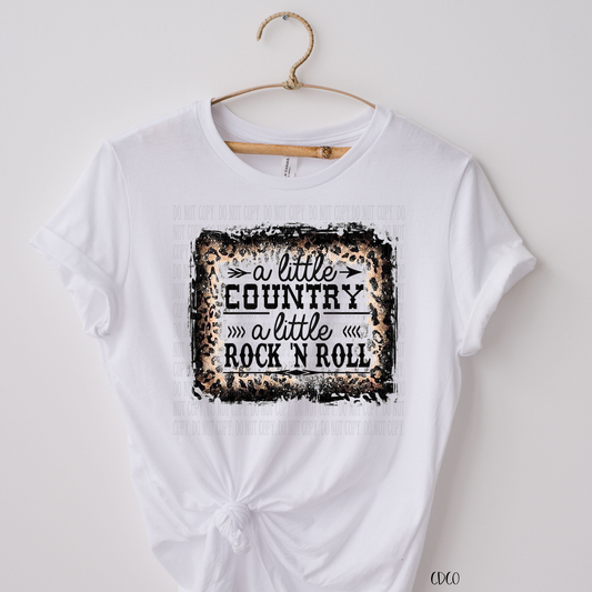 A Little Country A Little Rock N Roll  SUBLIMATION (400°)