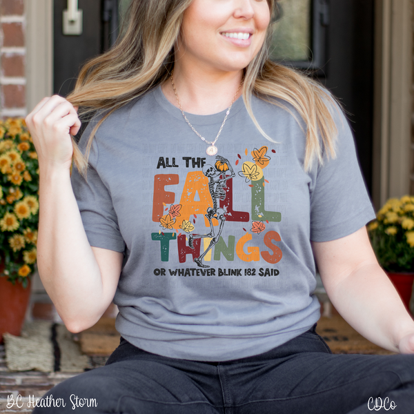 All the Fall Things or Whatever Blink DTF