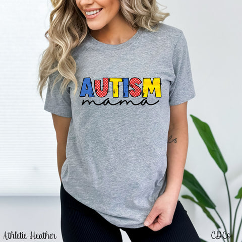 Autism Mama Doodles DTF