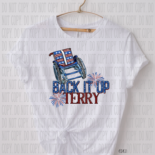 Back It Up Terry SUBLIMATION (400°)