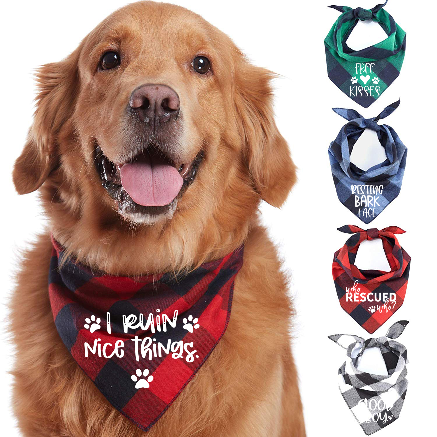 I Ruin Nice Things Pet Bandana/Shirt (325°)