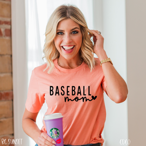 Baseball Mom - Black (325°)