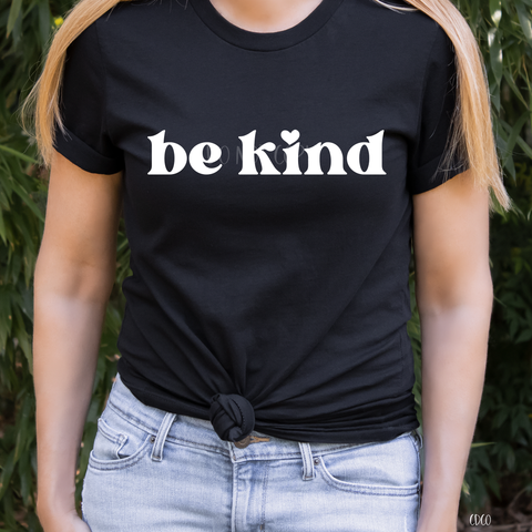 Be Kind - simple white (325°)