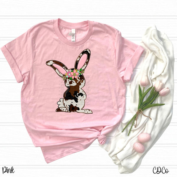 Cowprint Bunny DTF