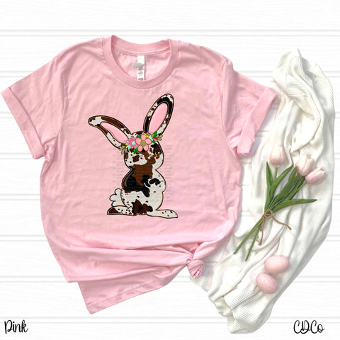 Cowprint Bunny DTF