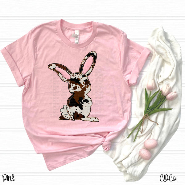 Cowprint Bunny DTF