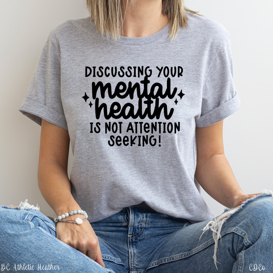 Discussing Your Mental Health is Not Attention Seeking (325°)