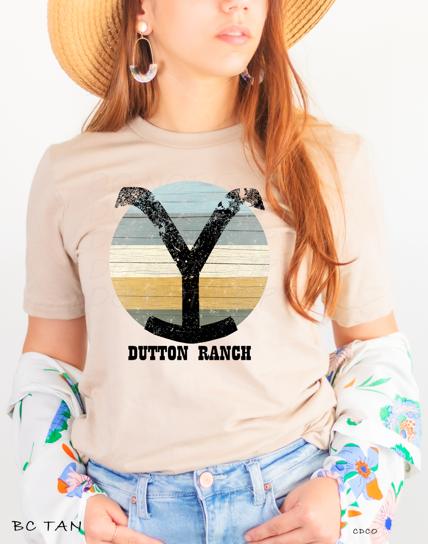 Dutton Ranch Y SUBLIMATION (400°)