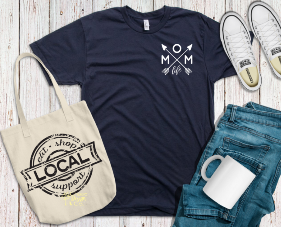 Eat Shop Support Local (325°) - Chase Design Co.