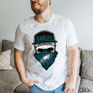 Eagles Skull DTF