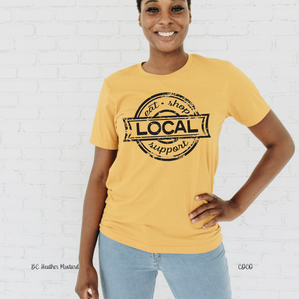 Eat Shop Support Local (325°) - Chase Design Co.