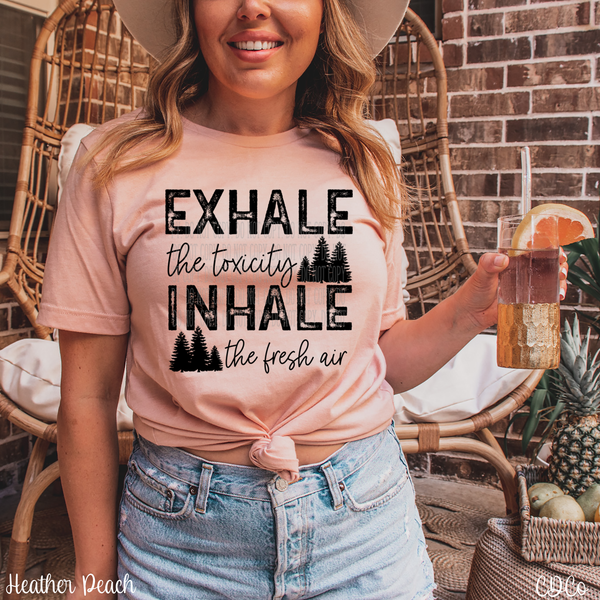 Exhale the Toxicity Inhale the Fresh Air (325°)