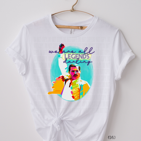 We Are All Legends Freddie SUBLIMATION (400°)