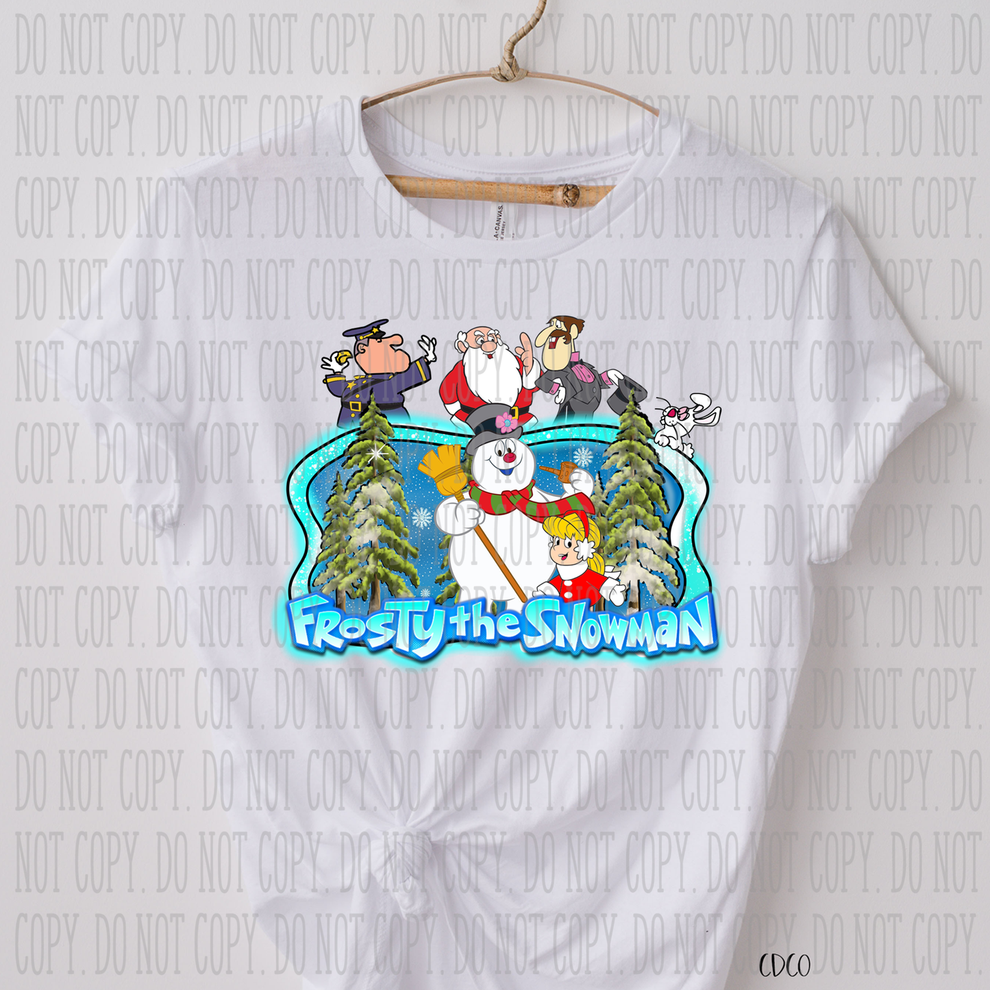Frosty the Snowman SUBLIMATION (400°)