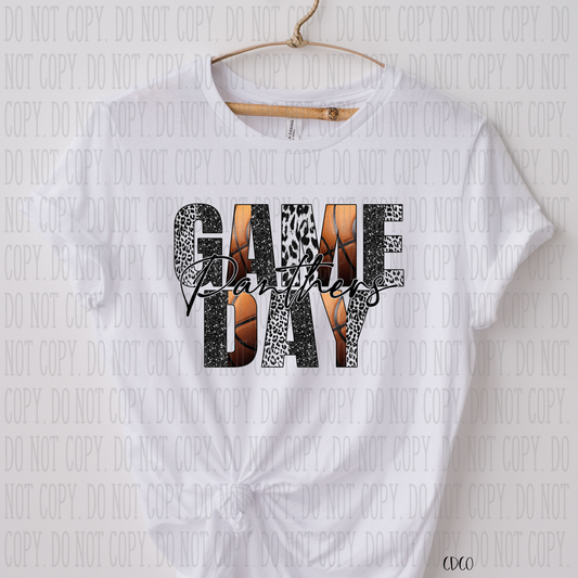 Game Day Panthers Basketball SUBLIMATION (400°)