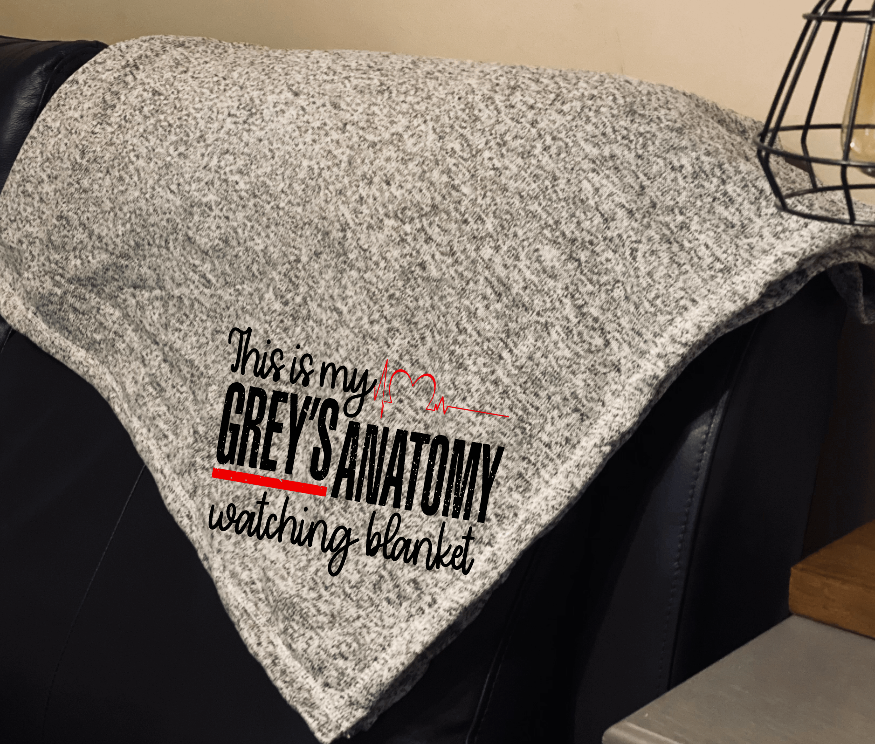 This is My Grey's Anatomy Watching Blanket 2/C (325°)
