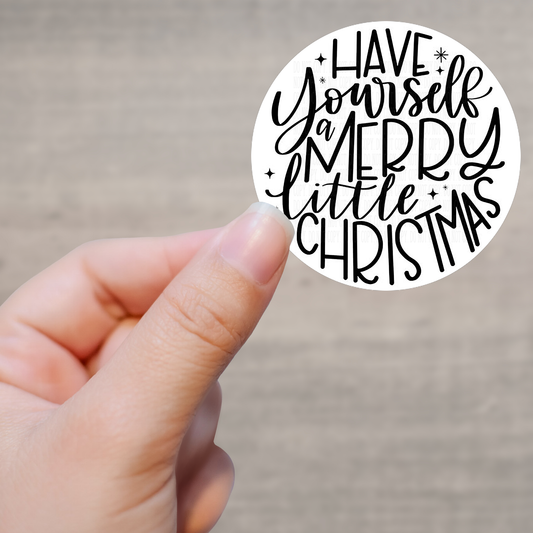 Have Yourself a Merry Little Christmas Sticker Sheet