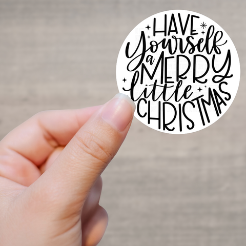 Have Yourself a Merry Little Christmas Sticker Sheet