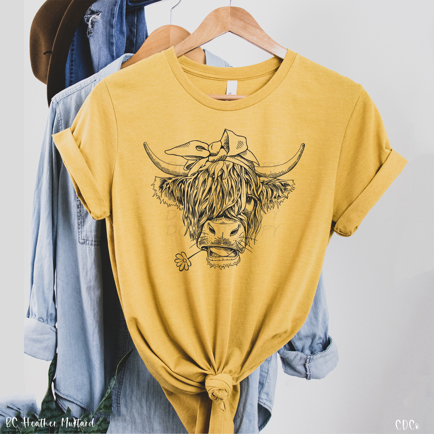 Highland Cow - Adult (325°) - Chase Design Co.