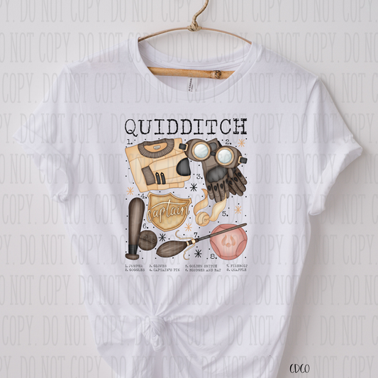HP Hufflepuff Quidditch SUBLIMATION (400°)