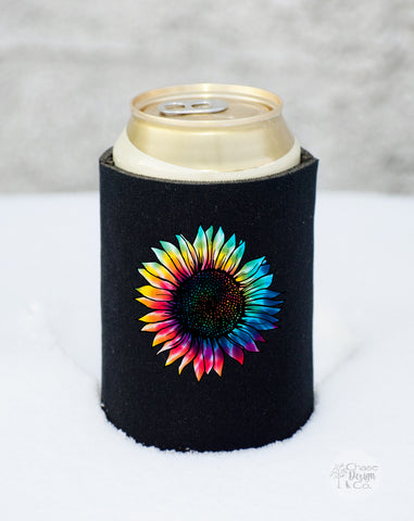 Tie Dye Sunflower Can Hugger (325°)