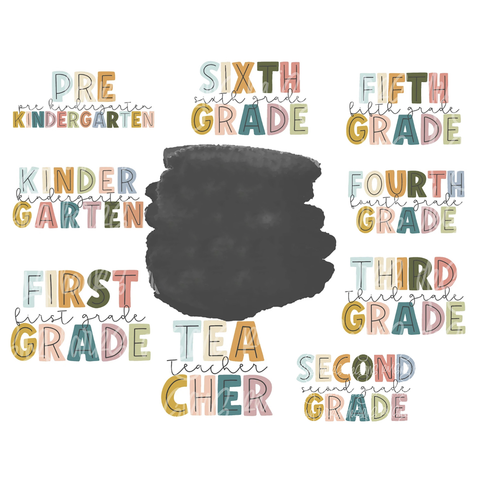 Teacher Grades SUBLIMATION (400°)