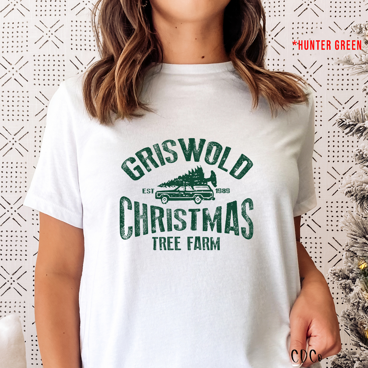 Griswold Christmas Tree Farm - Hunter Green (325°)