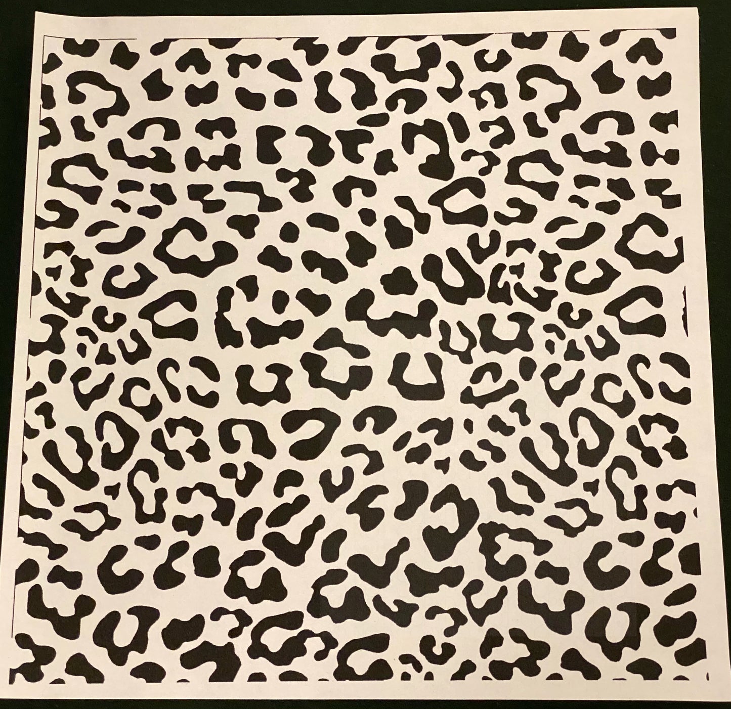 Leopard Print Sheet (325°)
