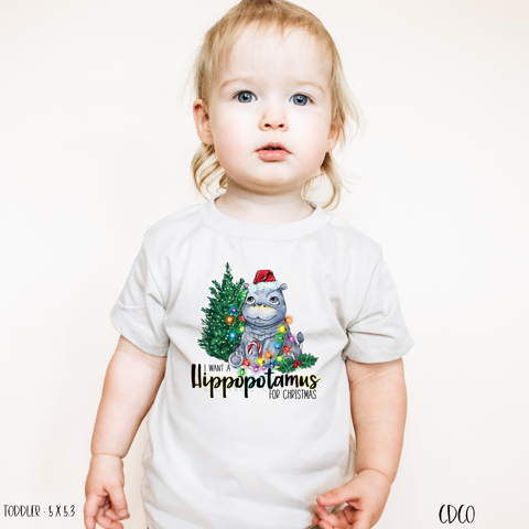 I Want a Hippopotamus for Christmas - TODDLER (350°-375°)